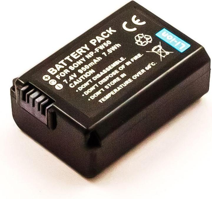 Actual product image AGI Battery compatible with Sony A7R E-Mount - Battery - 860 mAh (Camera battery)