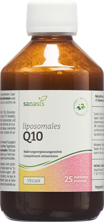 Produktbild Sanasis Q10 liposomal Fl 250 ml (1 Stück, Flüssigkeit)