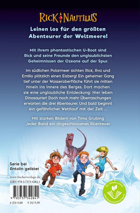 Image du produit Rick Nautilus – Dinosaurier im Eis (Allemand, Ulf Blanck, Timo Grubing, 2022)