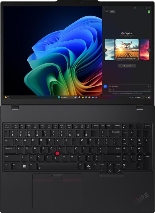 Produktbild Lenovo ThinkPad T16 Gen 4 (16", AMD Ryzen AI 7 350, 32 GB, 1000 GB, DE)