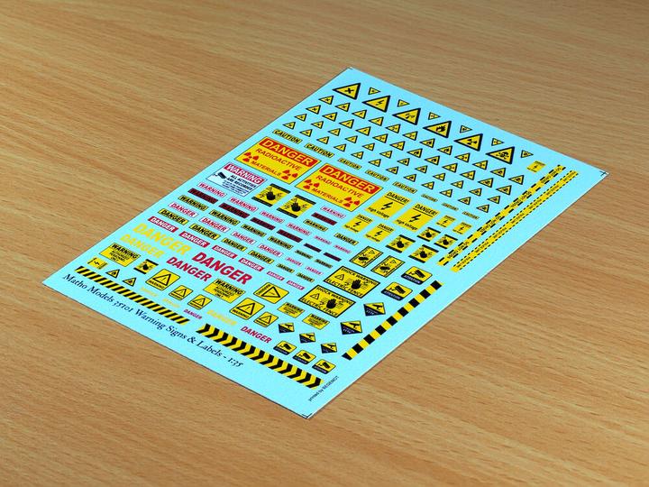 Image du produit Matho Models Signaux d'avertissement & étiquettes