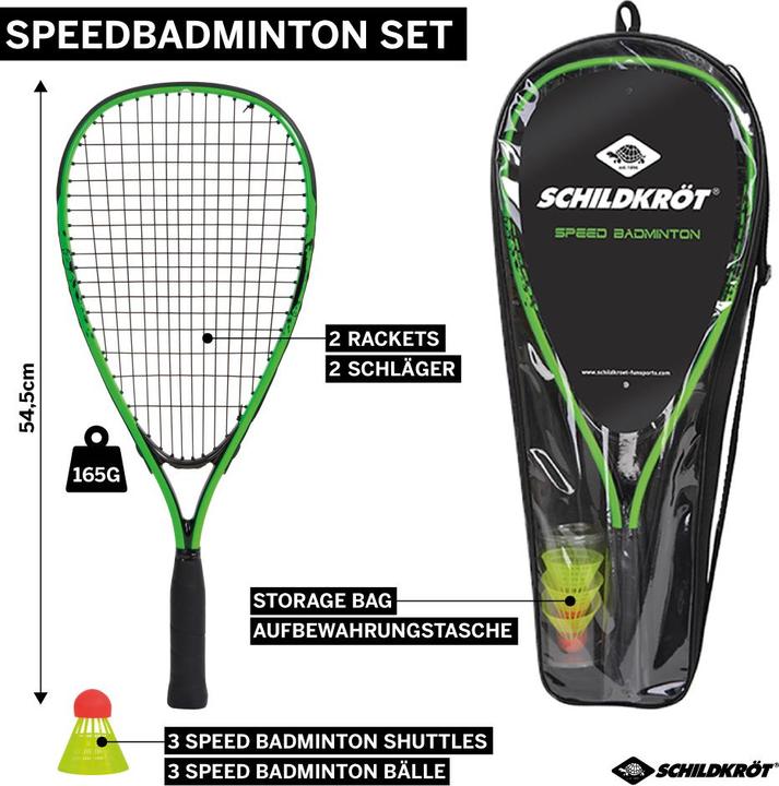 Actual product image Schildkröt Speed Badminton Set