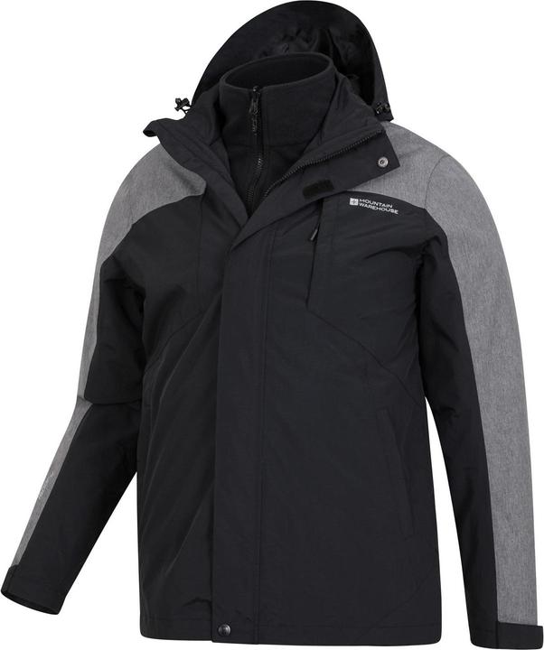 Immagine prodotto Mountain Warehouse District Extreme Giacca Impermeabile 3 In 1 Uomo (M)