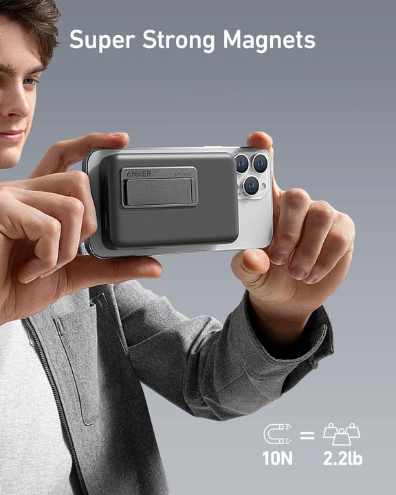 Productafbeelding Anker Powerbank 10.000 mAh, zwart (10000 mAh, 20 W, 37 Wh)