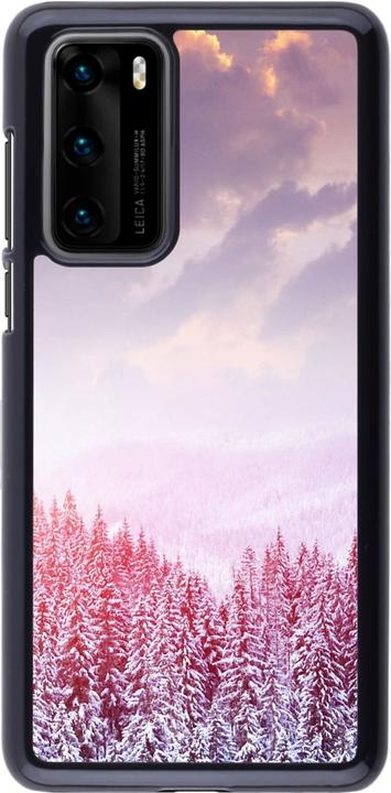 Produktbild PhoneLook Hülle Winter 22 Pink Forest (Huawei P40)