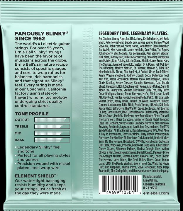 Image du produit Ernie Ball Mondo Slinky (6 x, Guitare électrique, 0.52")