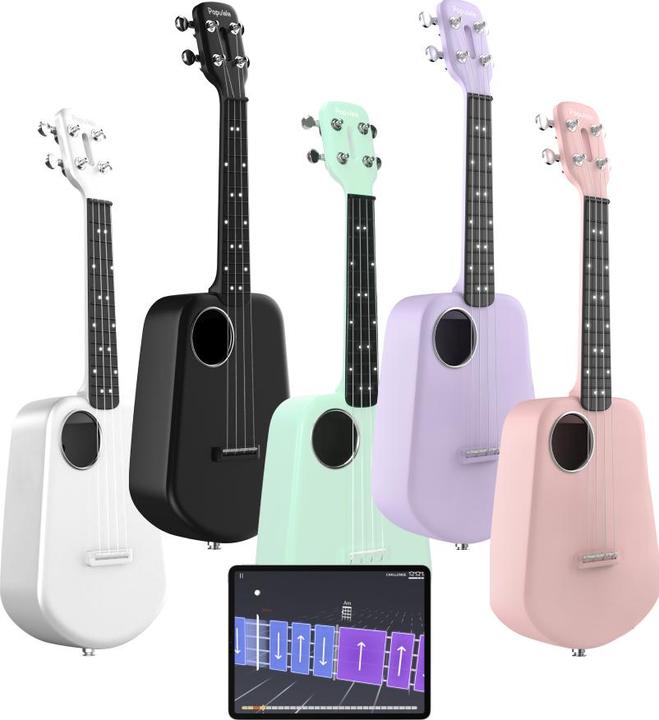 Immagine prodotto Popu Music Ukulele Populele 2 Argento (Acustico)