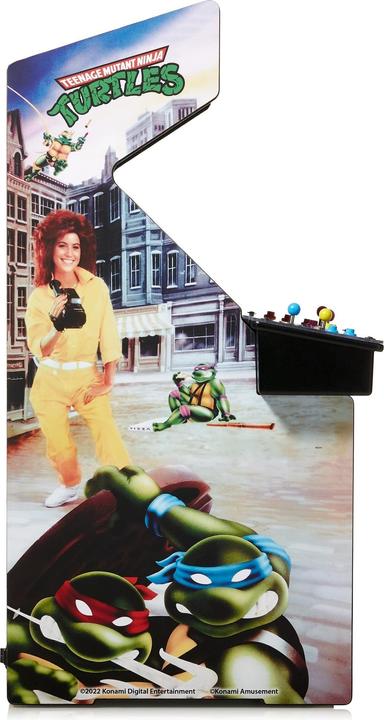 Actual product image Numskull Quarter Scale Arcade Cabinet - Teenage Mutant Ninja Turtles