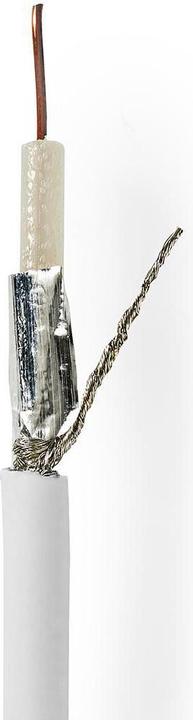 Actual product image Nedis Coaxial cable| KOKA 799| 75 Ohm| Double shielded| Eca| 100.0 m| round| PVC| - K (75 dB, Antenna cable)