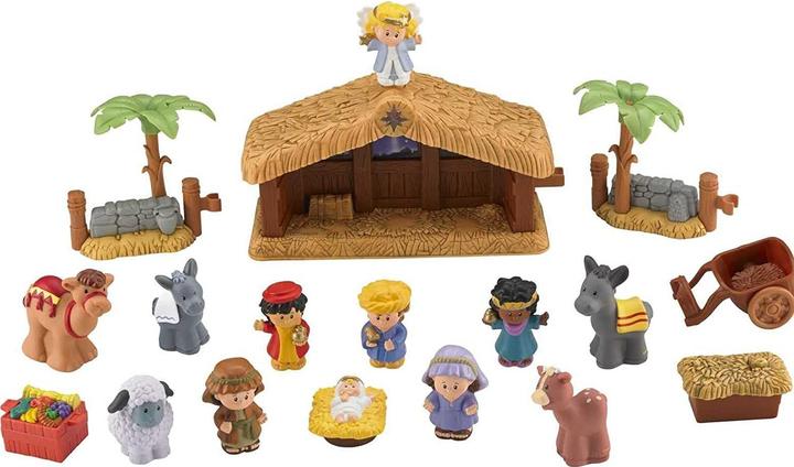 Produktbild Fisher-Price Little People Weihnachtskrippe