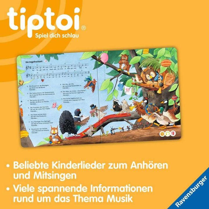 Image du produit tiptoi M. schönsten Kinderlieder-H22 (Allemand, Cee Neudert, 2022)