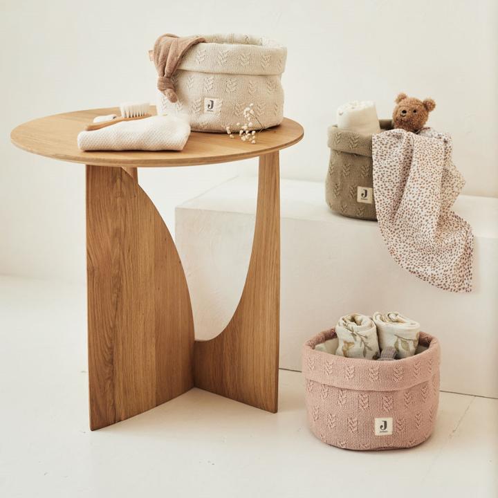 Image du produit Jollein Panier de rangement Grain Rose
