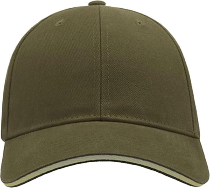 Immagine prodotto Atlantis Cappello da baseball a 6 pannelli in cotone spazzolato Liberty (Taglia unica)