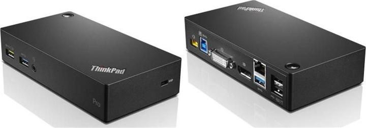 Actual product image Lenovo ThinkPad USB 3.0 Ultra Dock (Docking port (proprietary), 10 Ports)