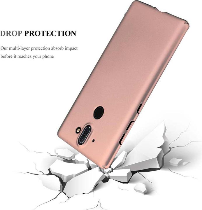 Actual product image Cadorabo Hard Cover Matt Metal Cover (Nokia 8 Sirocco)