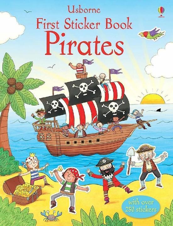 Actual product image Usborne First Sticker Book Pirates