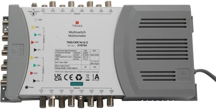 Actual product image Triax TMS/CKR 9x16S DiSEqC multi-switch 9/16 (DiSEqC)