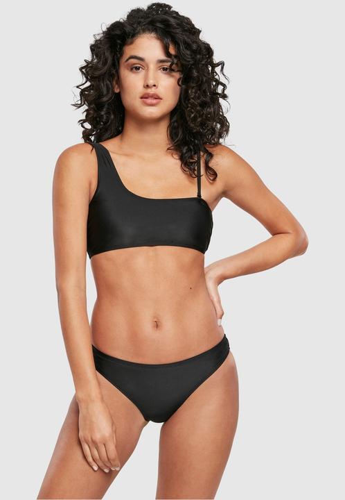 Actual product image Urban Classics Ladies Recycled Asymmetric Tank Top Bikini - 15625 (L)