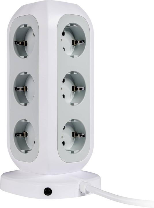 Actual product image Verbatim EU Power Tower 11 (11 x, USB-A, USB-C, CEE 7/4, 2 m)