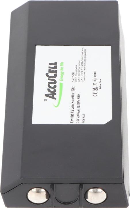 Immagine prodotto AccuCell Batteria per gru Hiab XS Drive Battery 16262, 3786692 (7.20 V, 2000 mAh)