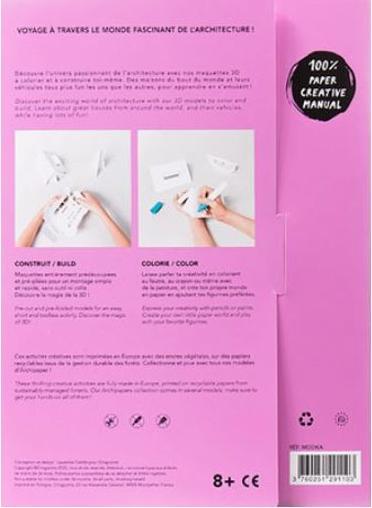 Image du produit Cinqpoints Kit de bricolage Kawaii Shop Jouets en papier