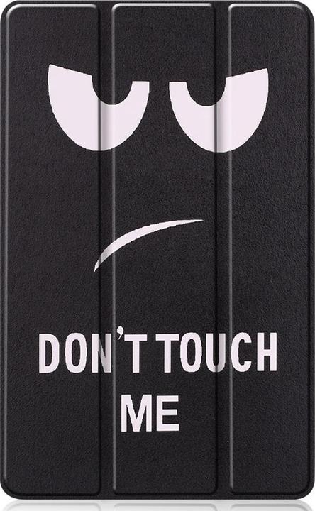 Actual product image Cover-Discount Galaxy Tab S6 Lite - Tri-fold Smart Leather Case Don't Touch (Galaxy Tab S6 Lite 10.4 (2020))