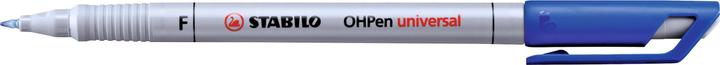 Actual product image STABILO OHPen universal foil pen water-soluble (Blue, 0.70 mm, 10 x)