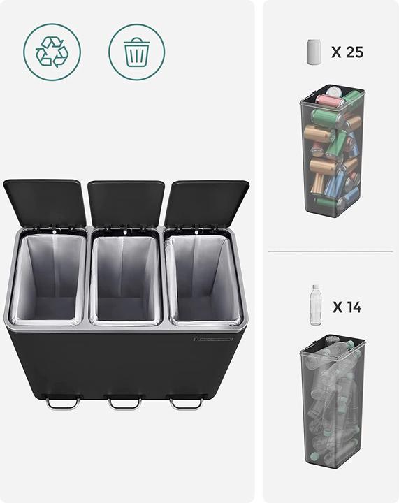 Produktbild Songmics Rubbi (18 l)