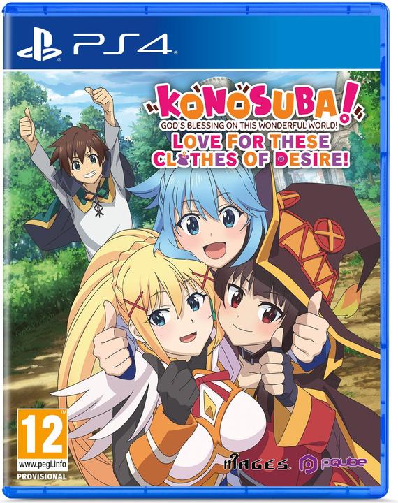Image du produit Pqube KonoSuba! Bénédiction de Dieu sur ce Monde Merveilleux! - PS4 (PS4)