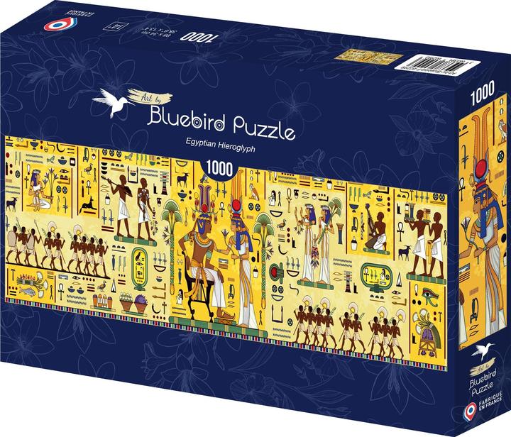 Actual product image Bluebird Puzzle 1000 pieces Egyptian Hieroglyph (1000 pieces)