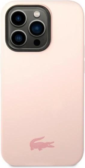 Immagine prodotto Lacoste LCHCP14XSI iPhone 14 Pro Max 6,7" jasnoróżowy/ rosa chiaro Custodia rigida in silicone (Apple iPhone 14 Pro Max)
