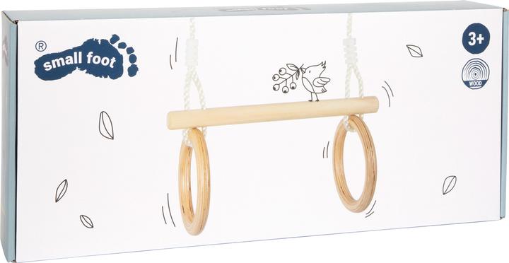 Image du produit small foot Trapèze avec anneaux de gymnastique