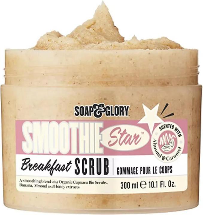 Image du produit Soap & Glory Smoothie Star Breakfast Scrub Almond Sugar Vanilla Scent 300ml (300 ml)