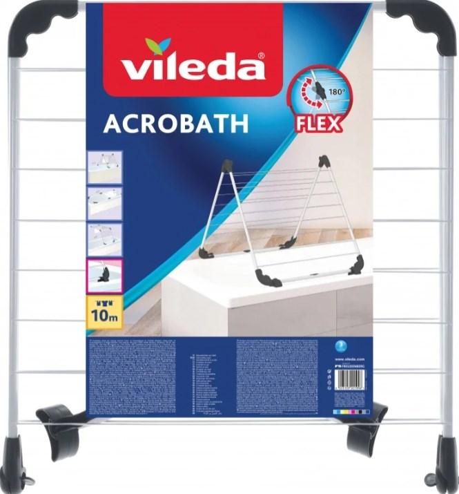 Actual product image Vileda Acrobath pluggable rack (1.41 m)