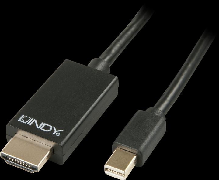 Lindy Mini DisplayPort nach HDMI (1 m, HDMI, DisplayPort)