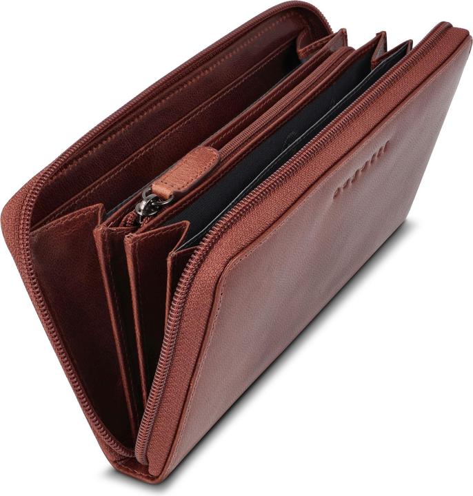Actual product image Bugatti Valencia wallet leather 20 cm