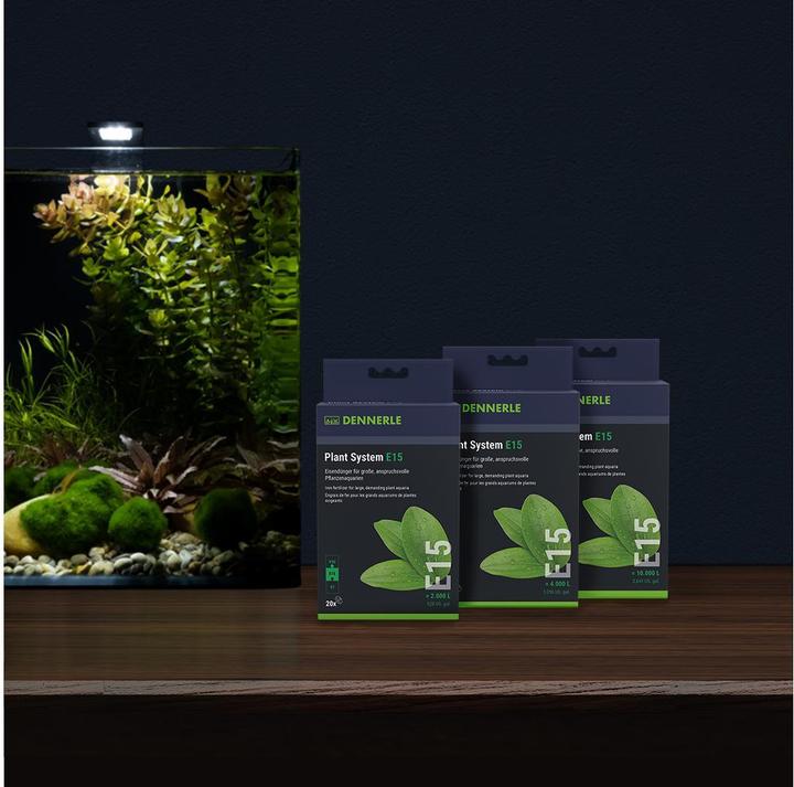 Immagine prodotto Dennerle Plant System E15 Fertilizzante di ferro, 20 compresse (Fertilizzante per acquari)