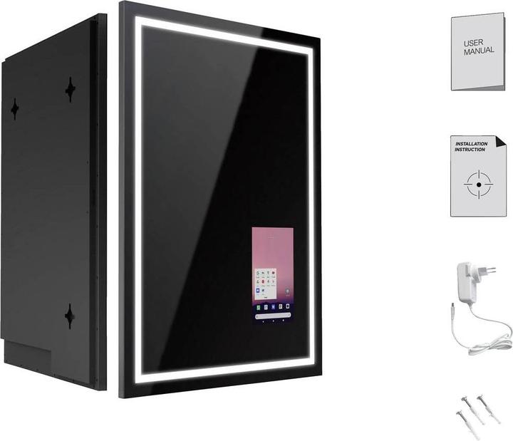 Produktbild Raysgem Touchscreen-Monitor RC101M2G Smart Mirror 25.7cm (10.1 Zoll) 1200 x 1920 dpi 16:10 30 ms US (60 x 80 cm)