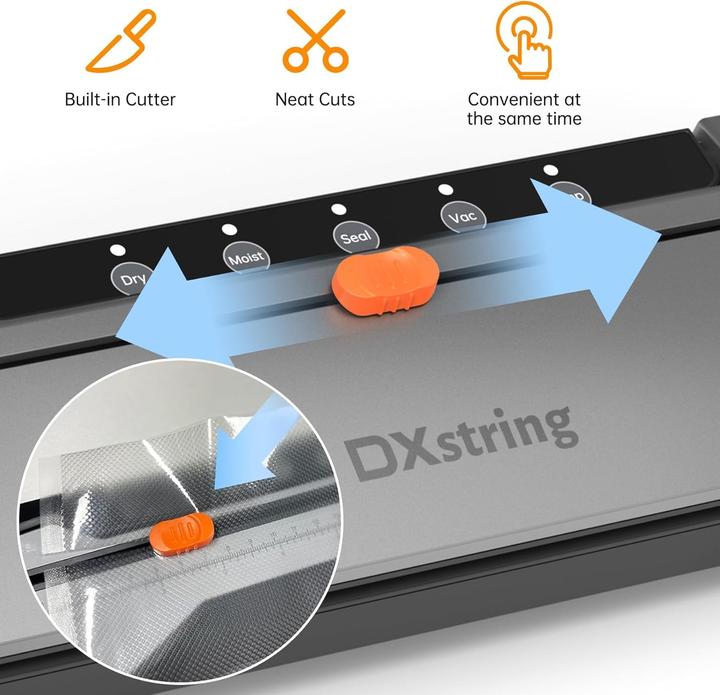 Actual product image DXstring Vakuumiergerät mit 15 Vakuumbeutel