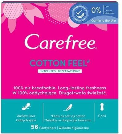 Produktbild Carefree Cotton Feel (56 x, Slipeinlagen)