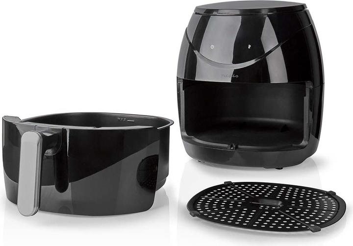 Produktbild Nedis Hot Air Fryer 4.6 l Timer: 60 min Digital Black (EU-Stecker)