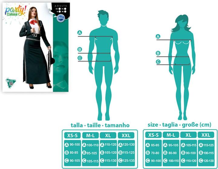 Actual product image Carnival Toys Ladies mariachi costume (XXL)
