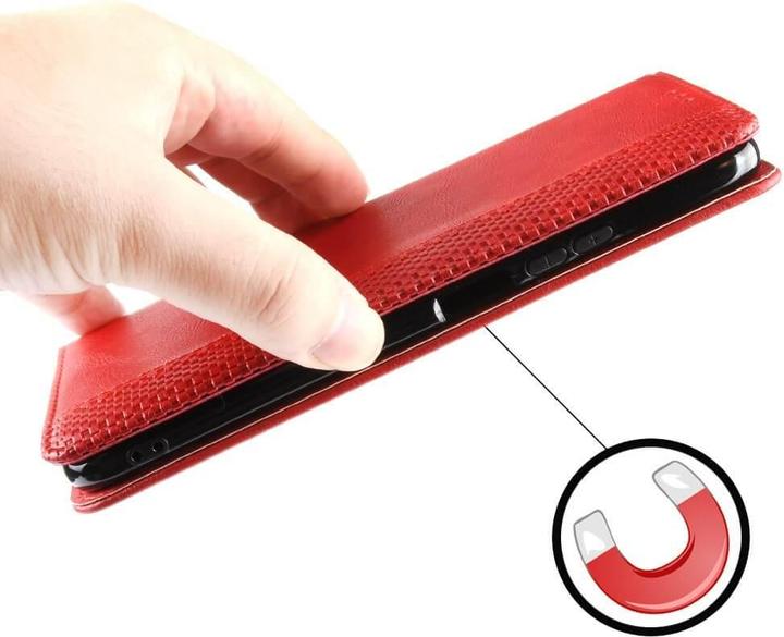 Productafbeelding Cover-Discount Honor 90 - Stand Flip Case Cover rood (LG L90)