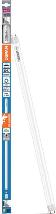 Actual product image Osram LED TUBE T8 EM BIO-LUMILUX 600 mm 6.6W 965 (G13, 6.60 W, 800 lm, 8 x, E)