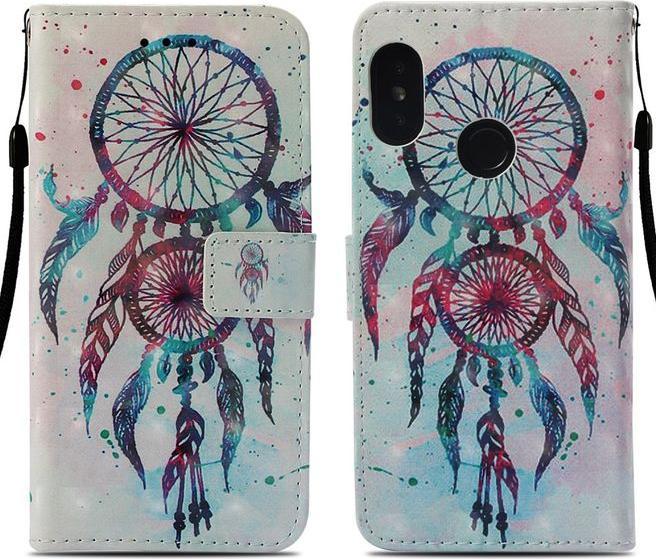 Actual product image MU Style Leather cover with subject (Xiaomi Mi A2 Lite?)