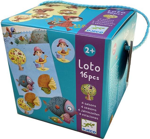 Actual product image Djeco Lotto 4 Seasons (Multilingual)