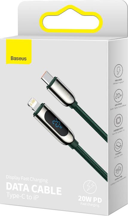 Immagine prodotto Baseus 20W PD Display Ricarica veloce (2 m, USB 3.0)