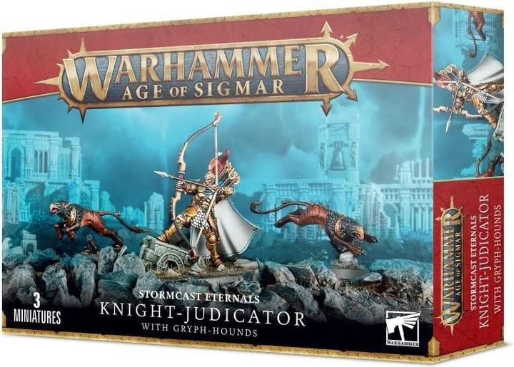 Actual product image Games Workshop Knight-Judicator with Gryph-hounds (Plastic)