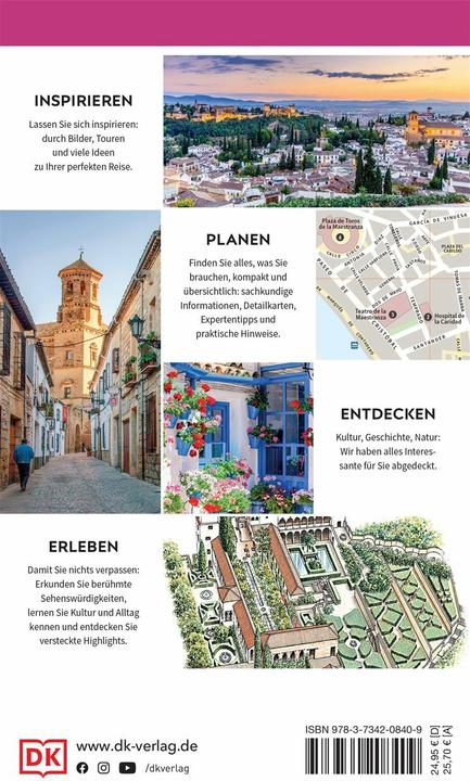 Produktbild Vis-à-Vis Reiseführer Sevilla & Andalusien (Deutsch, DK Verlag Reise, 2025)
