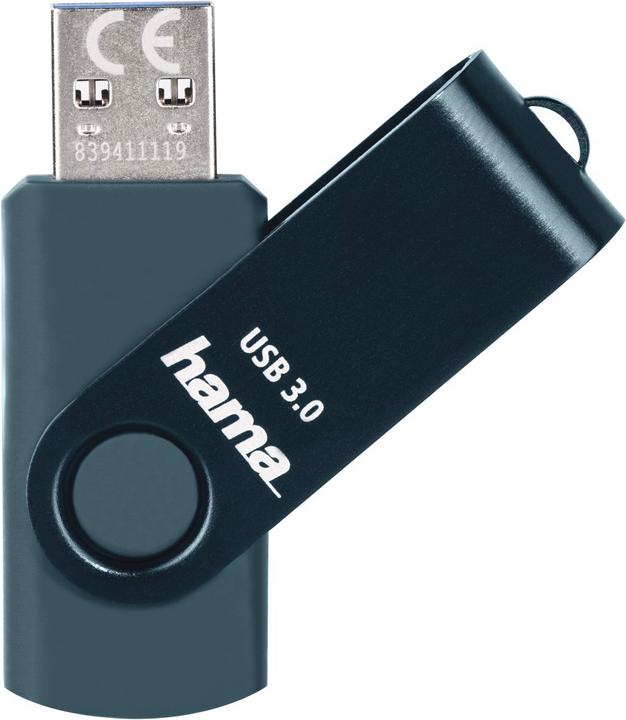 Image du produit Hama Rotation de la clé USB (256 Go, USB-A)